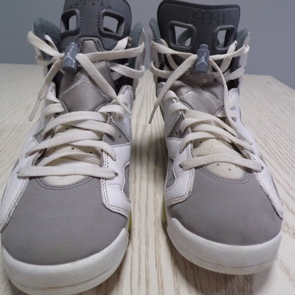 Nike Air Jordan 6 Retro White Medium Grey Cool Grey CT8529 100 Men\'s Size 9.5 main image 5
